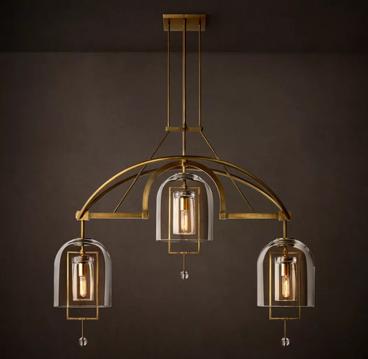 Fulcrum Modern Linear Chandelier