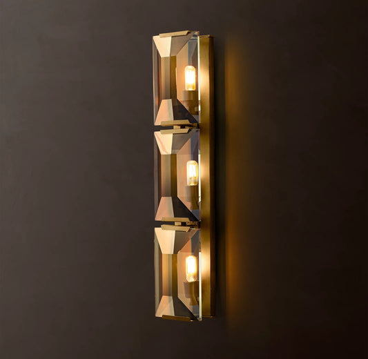 Harlow Crystal Triple Sconce