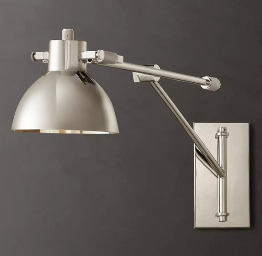 Machinist Swing Arm Wall Sconce