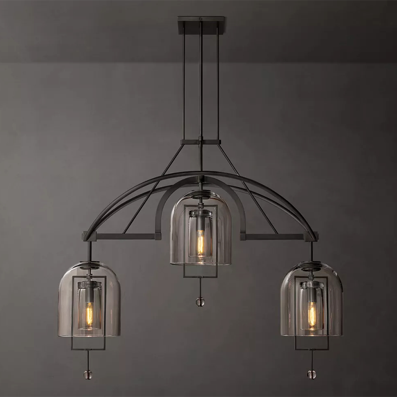 Fulcrum Modern Linear Chandelier