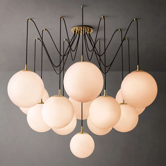 Luxury Glass Globe Chandelier