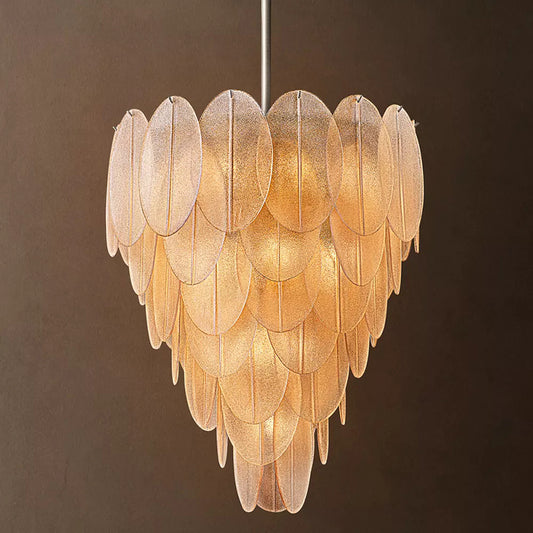 Vanetti Layered Glass Chandelier