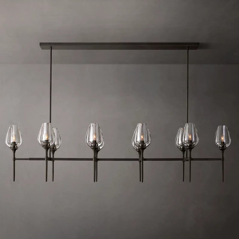Luxury Crystal Linear Chandelier