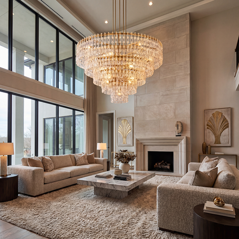 Marignan Modern Tiered Chandelier