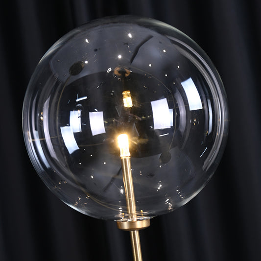 Modern Glass Globe Chandelier