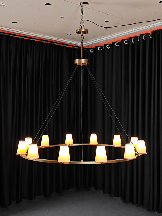 Pauillac Cotton Ring Chandelier