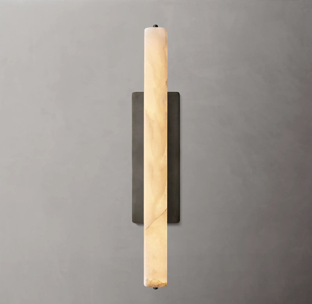 Audubon Single Alabaster Wall Sconce