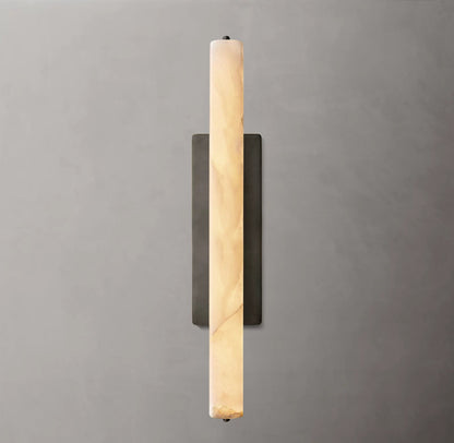 Audubon Single Alabaster Wall Sconce