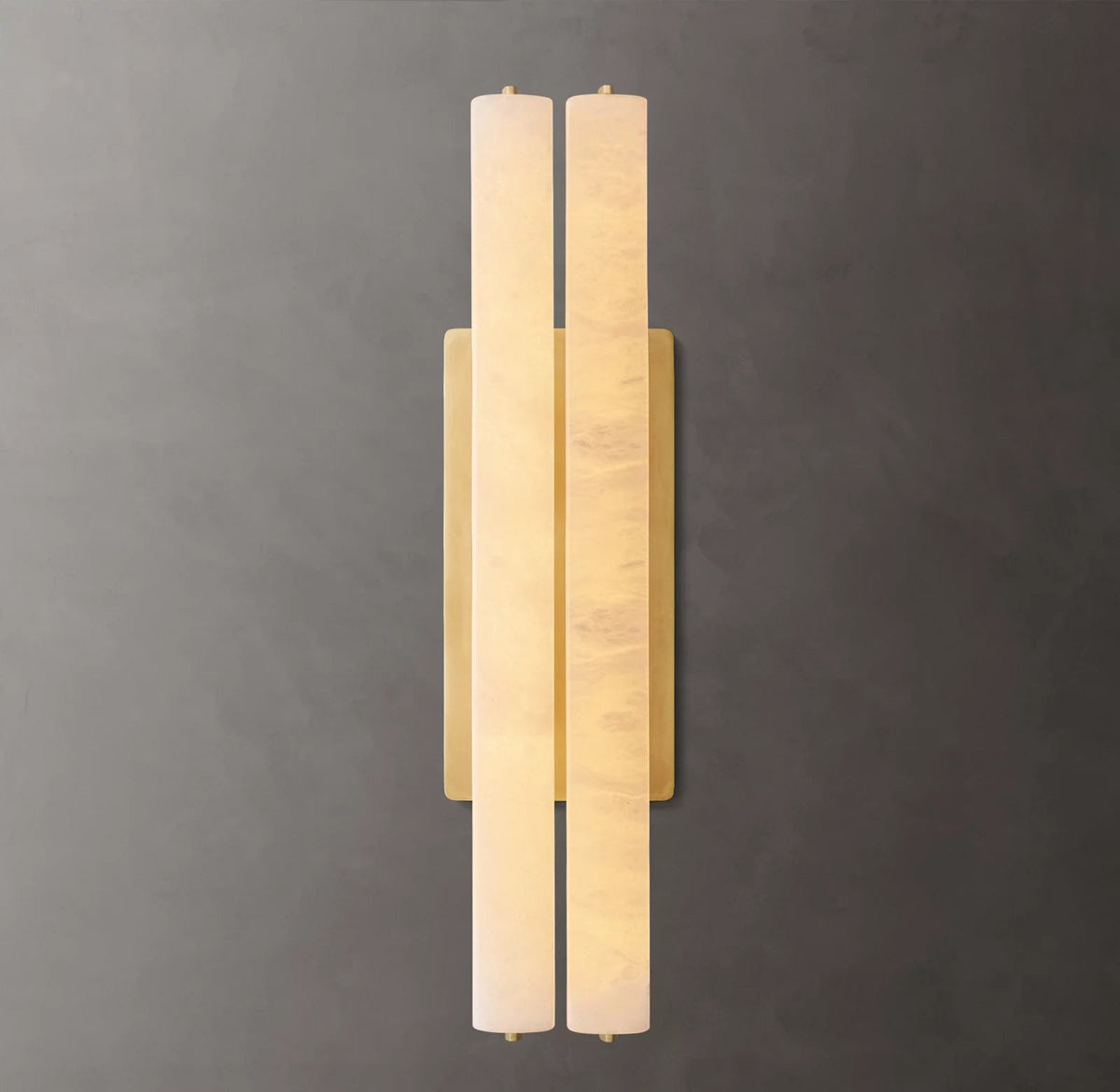 Audubon Double Alabaster Wall Sconce