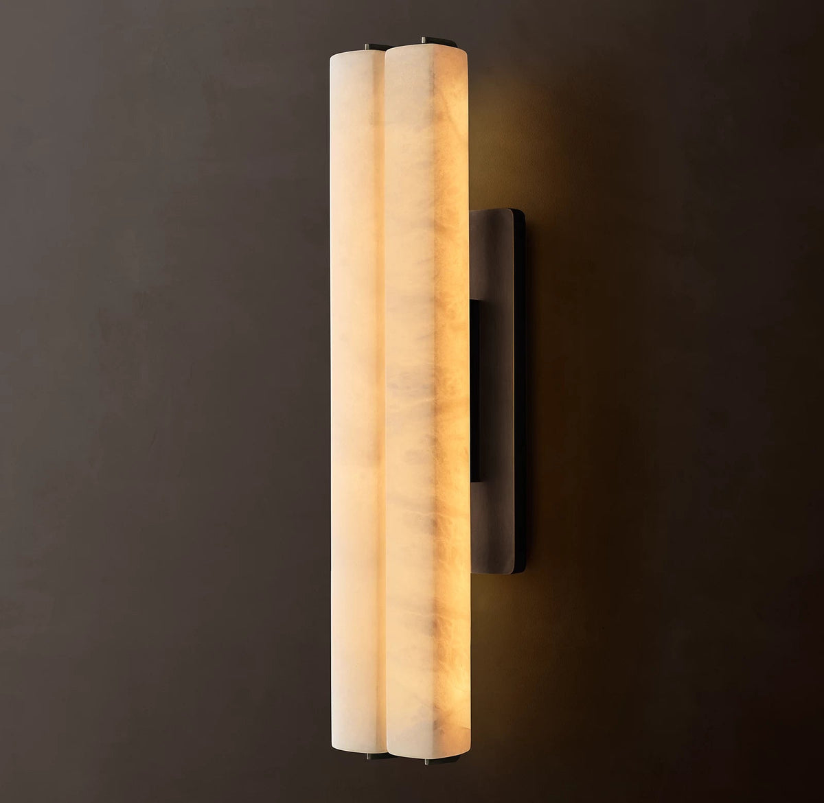 Audubon Double Alabaster Wall Sconce