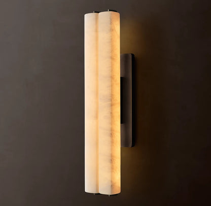 Audubon Double Alabaster Wall Sconce