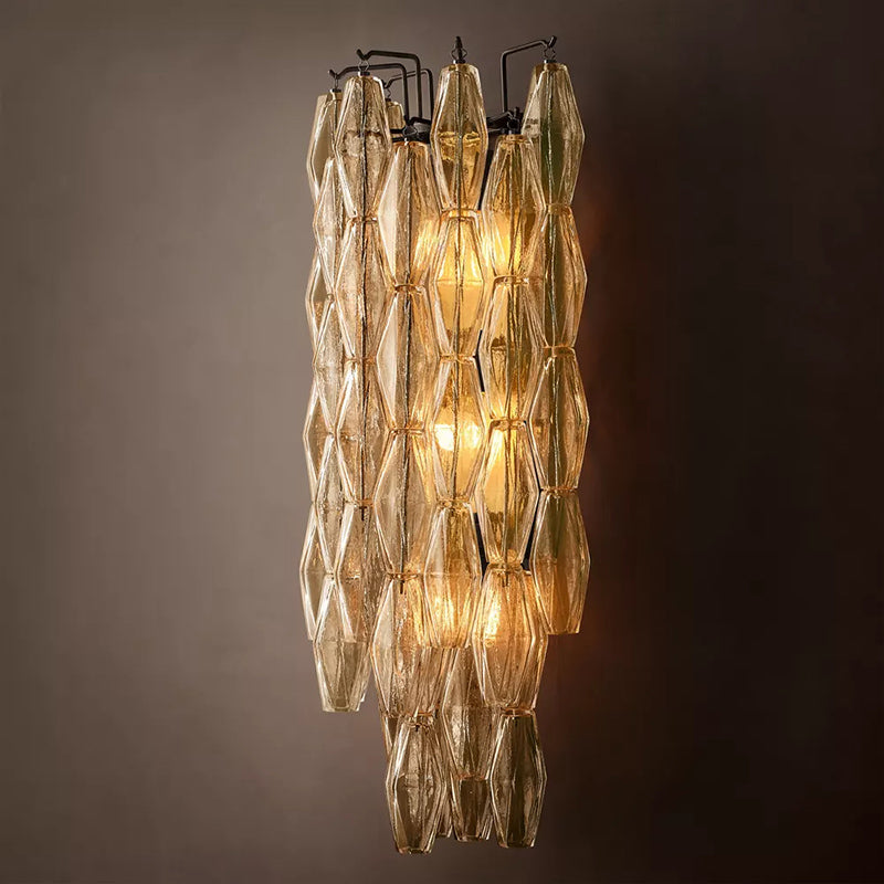 Chiara Modern Glass Wall Sconce