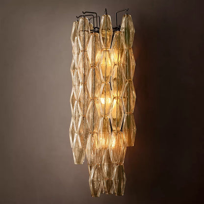 Chiara Modern Glass Wall Sconce