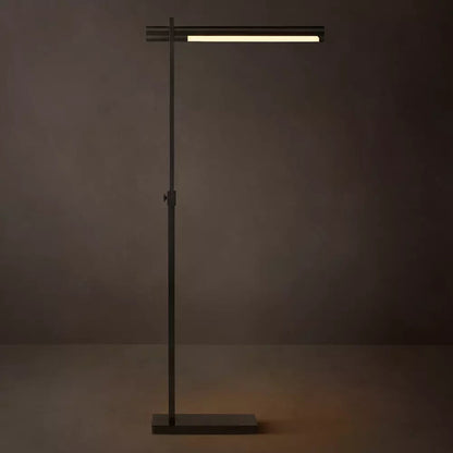 Aliso Minimalist Brass Floor Lamp