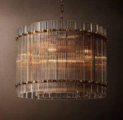 San Marco Modern Glass Round Chandelier