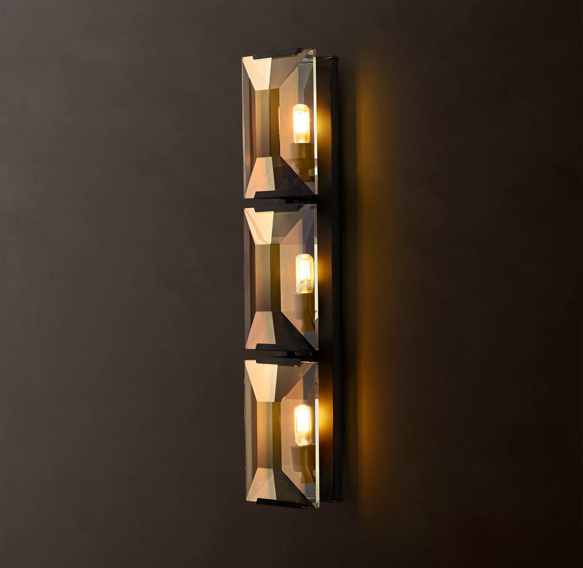 Harlow Crystal Triple Sconce