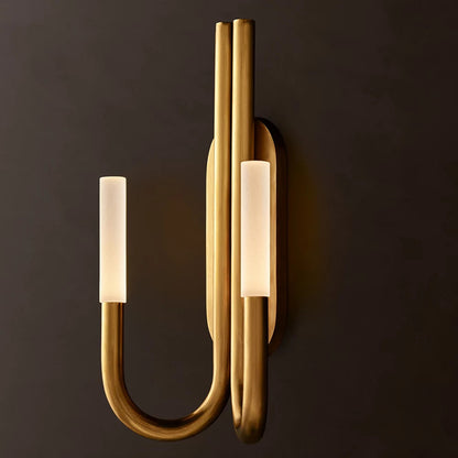 U-Shaped Double Wall Sconce