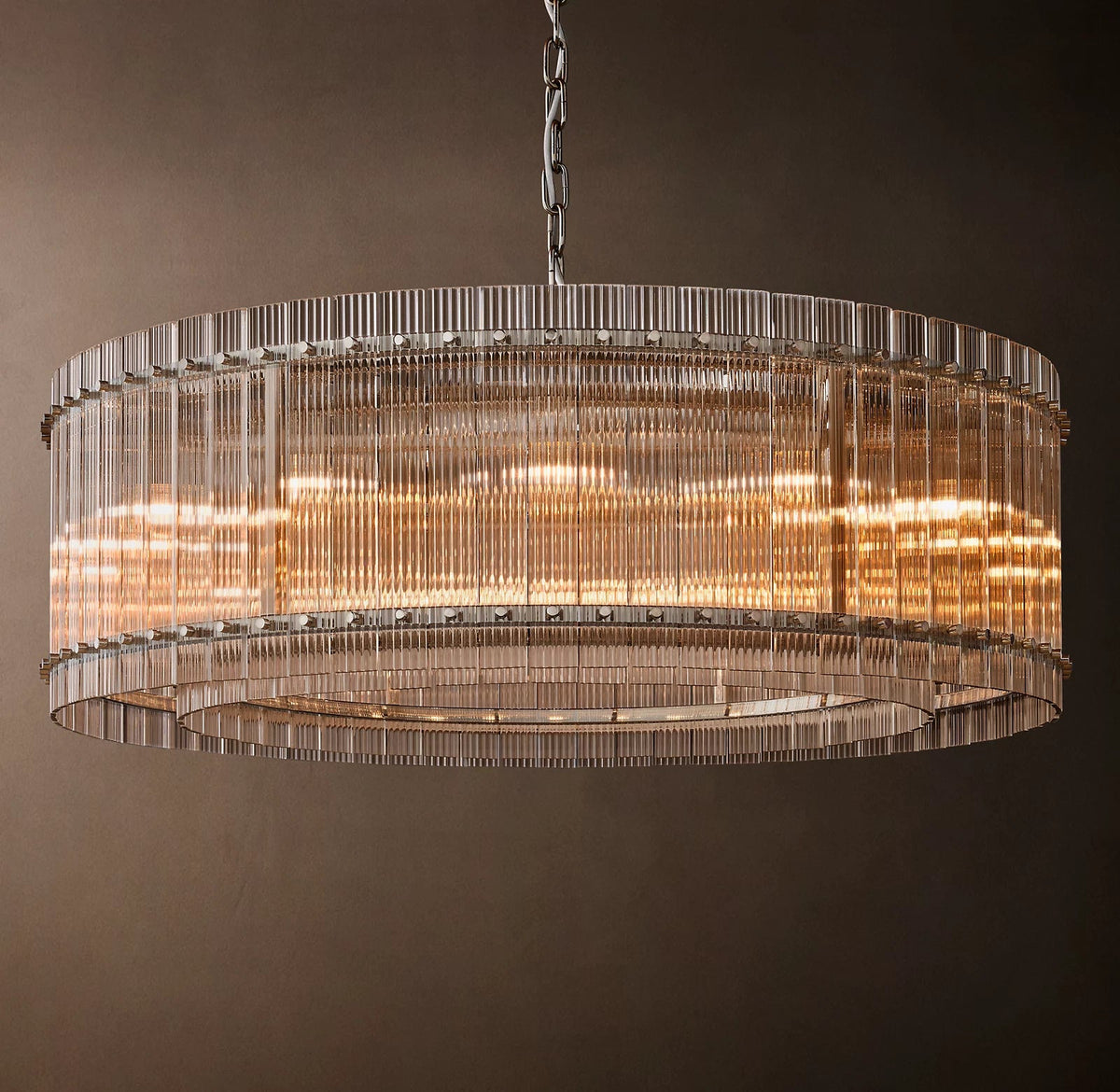 San Marco Modern Glass Round Chandelier