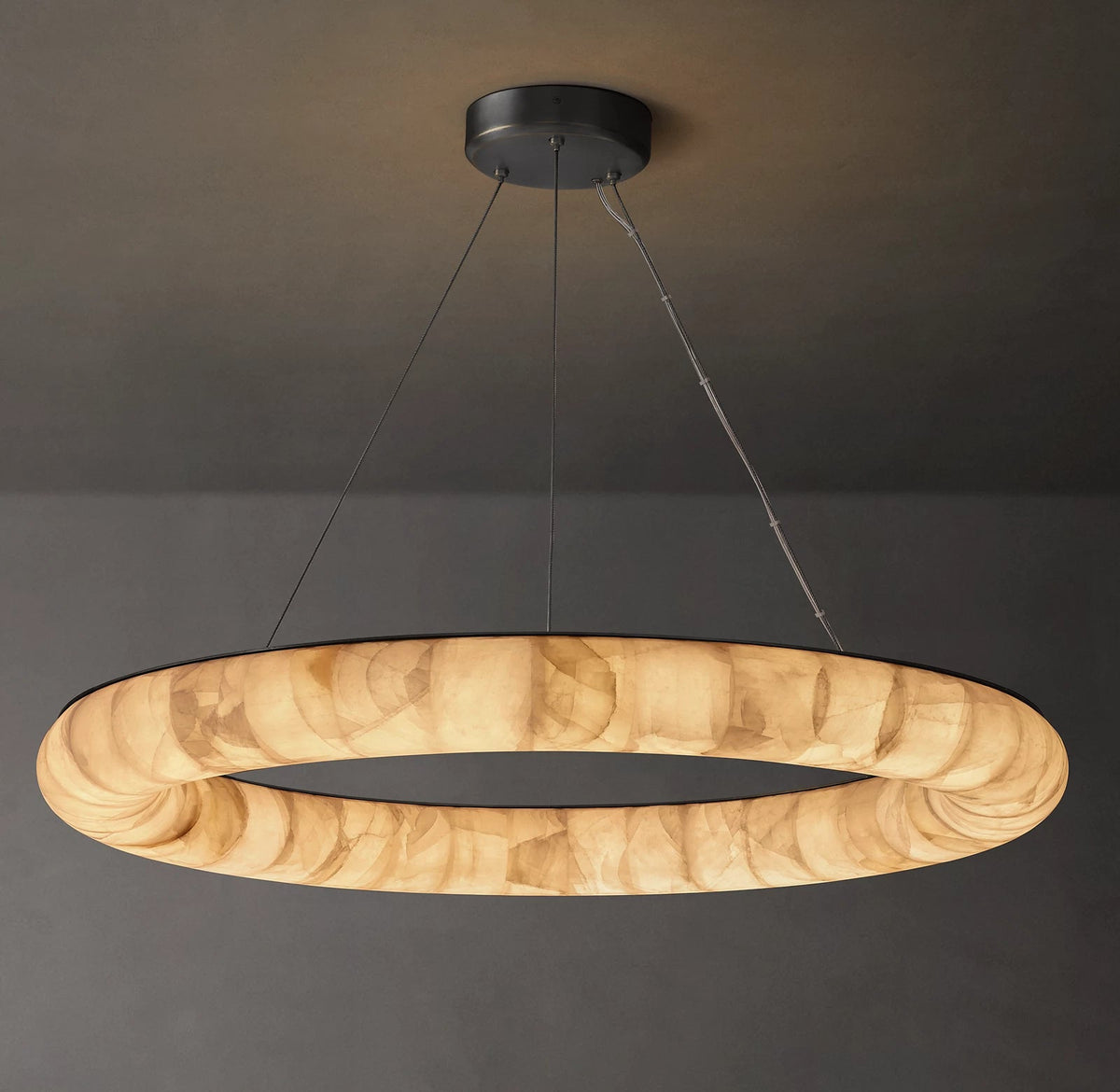 Rivage Lisse Modern Round Chandelier