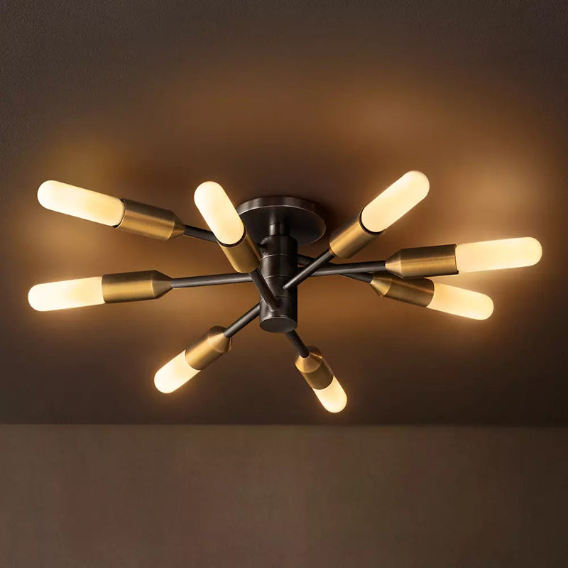 Arnaud Modern Brass Flush Mount