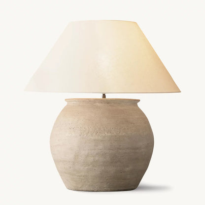 Terracotta Table Lamp