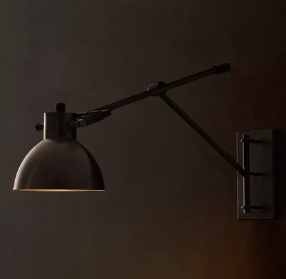 Machinist Swing Arm Wall Sconce