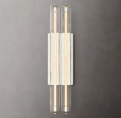 Audubon Double Crystal Wall Sconce