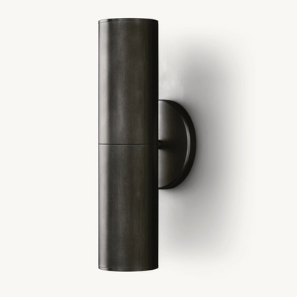 Brass Cylinder Wall Sconce