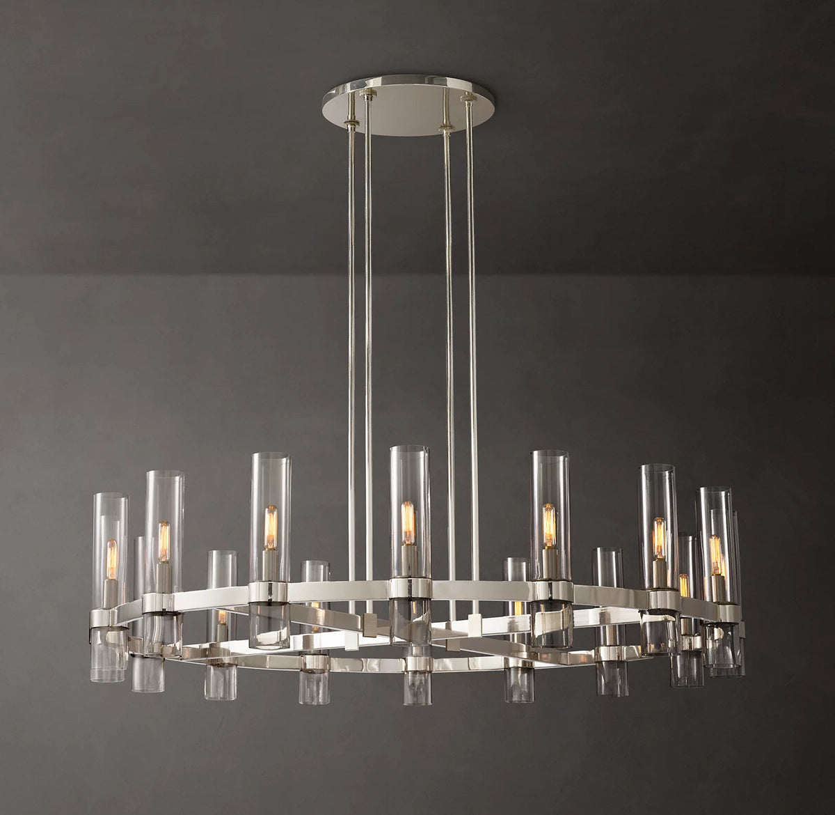 Ravelle Modern Round Chandelier