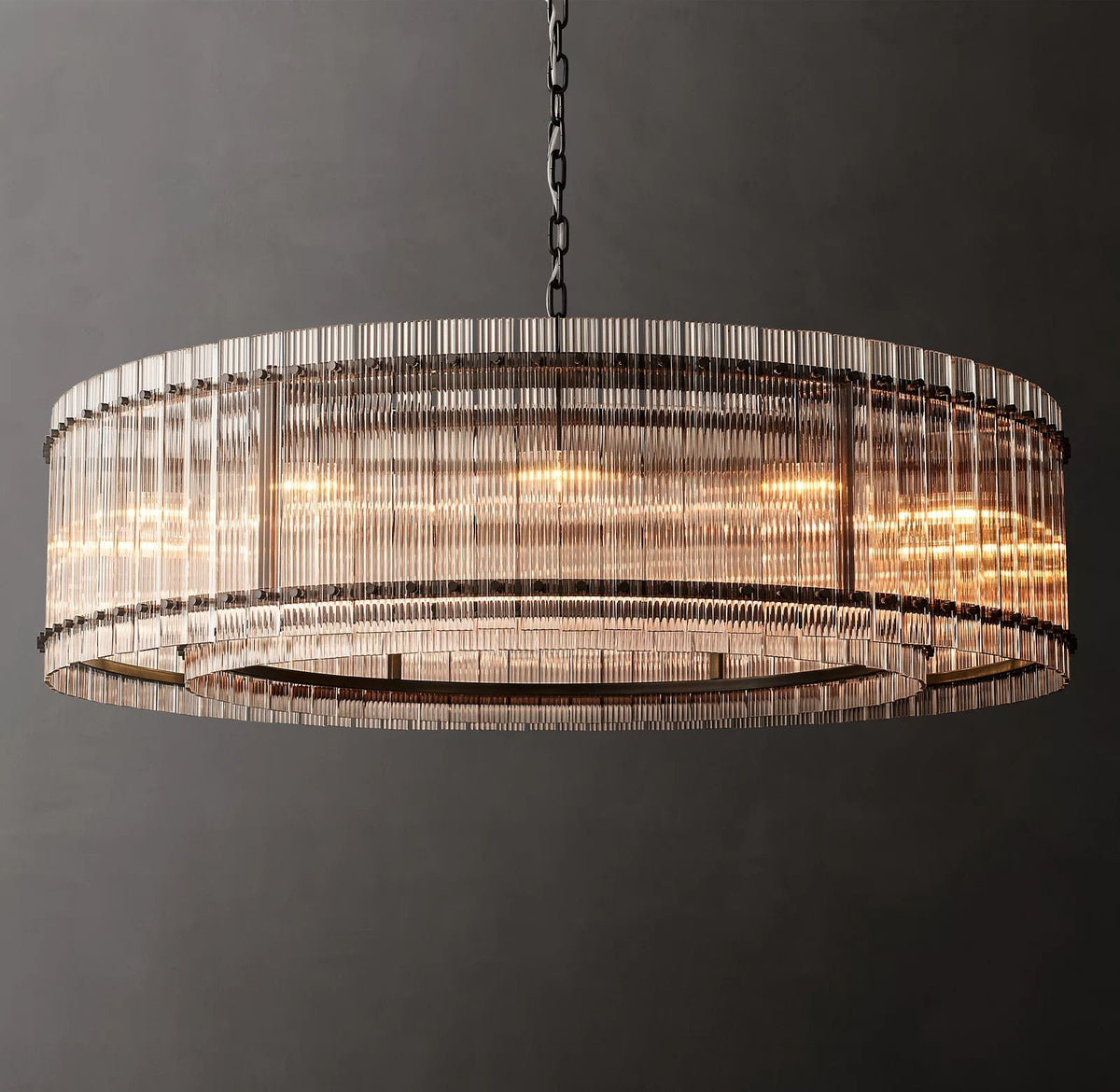 San Marco Modern Glass Round Chandelier