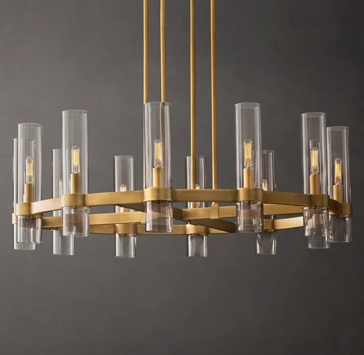Ravelle Modern Round Chandelier