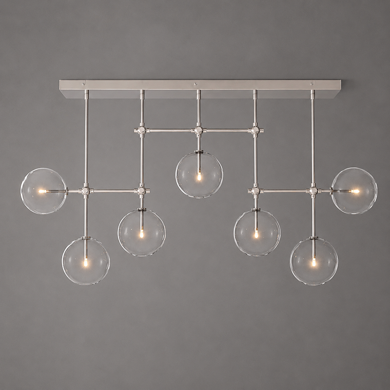 Modern Luxury Glass Globe Chandelier