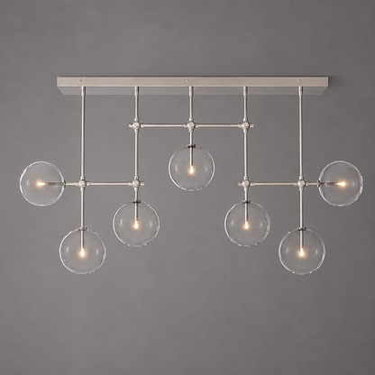 Modern Luxury Glass Globe Chandelier