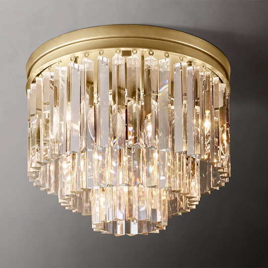 Odeon Art Deco Flush Mount