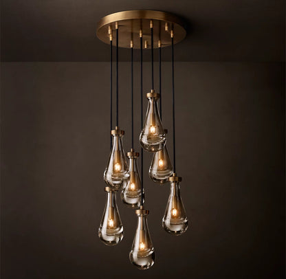 Rain Modern Round Chandelier
