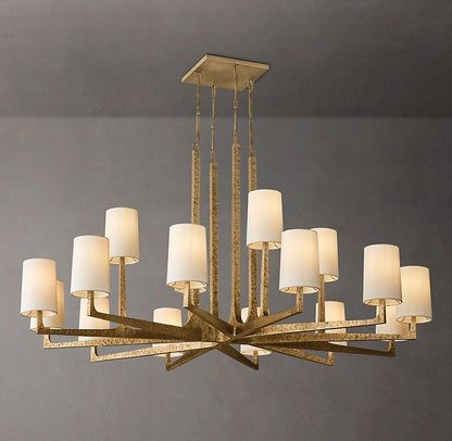 Wright Modern Round Chandelier