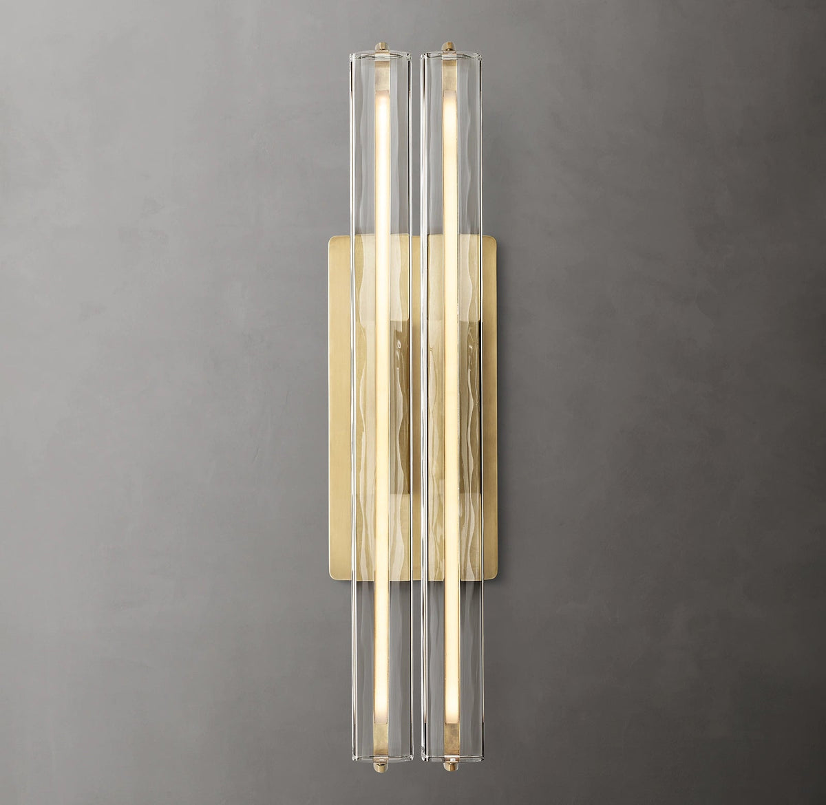 Audubon Double Crystal Wall Sconce