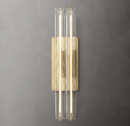 Audubon Double Crystal Wall Sconce