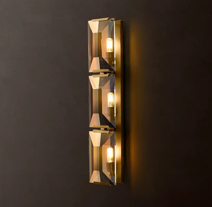 Harlow Crystal Triple Sconce