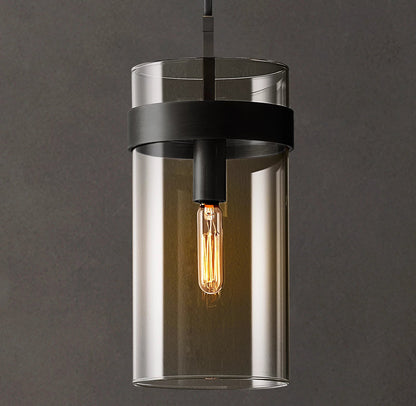Ravelle Clear Glass Pendant Light