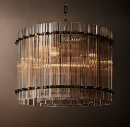 San Marco Modern Glass Round Chandelier