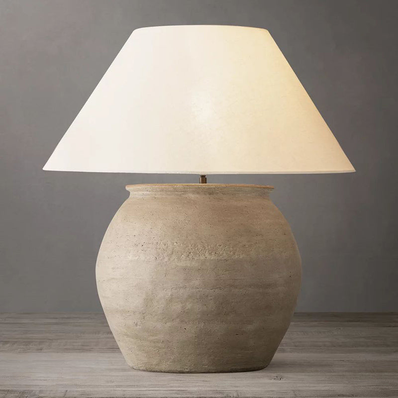 Terracotta Table Lamp