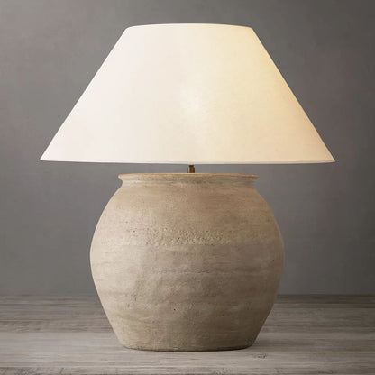 Terracotta Table Lamp