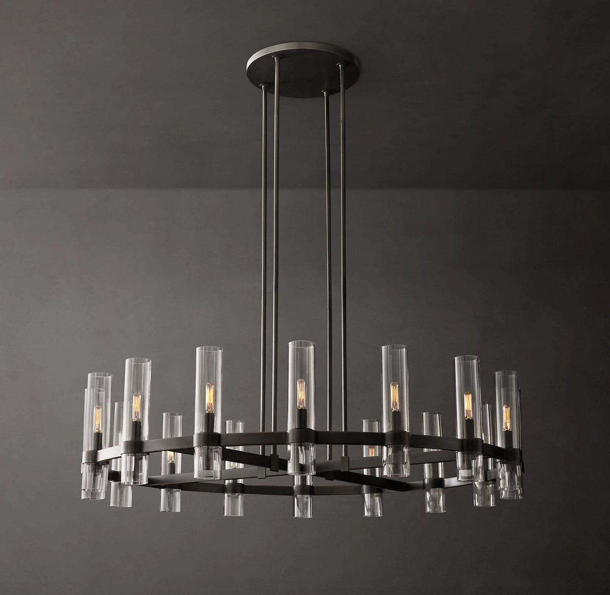 Ravelle Modern Round Chandelier