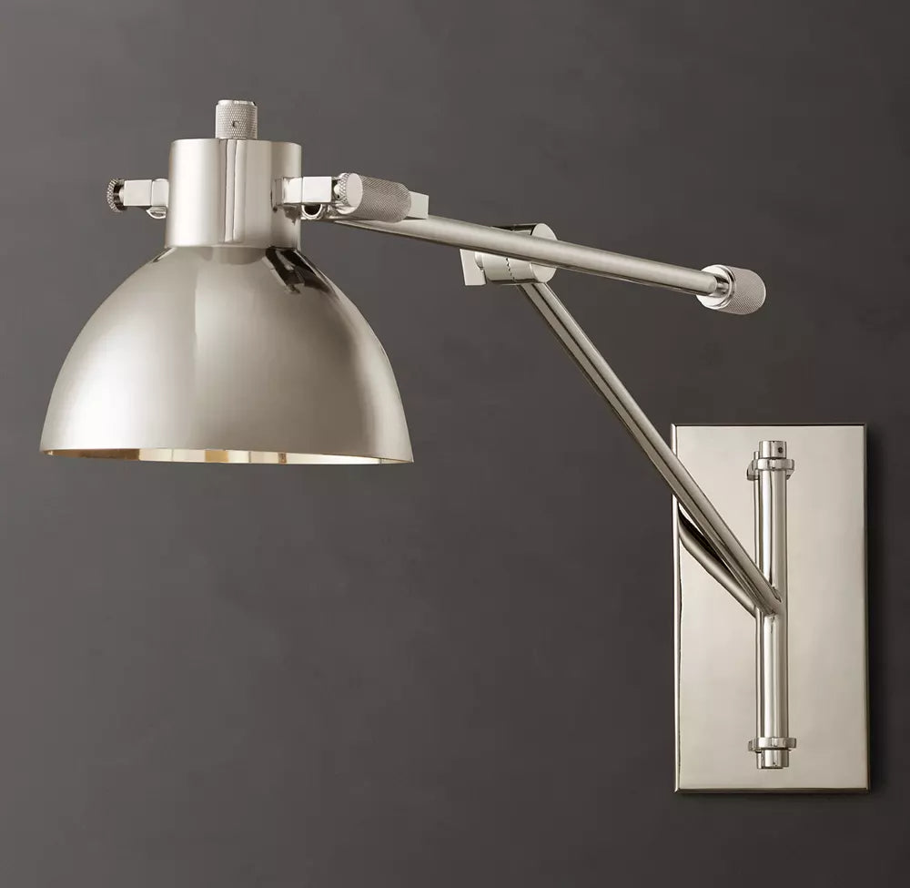 Machinist Swing Arm Wall Sconce