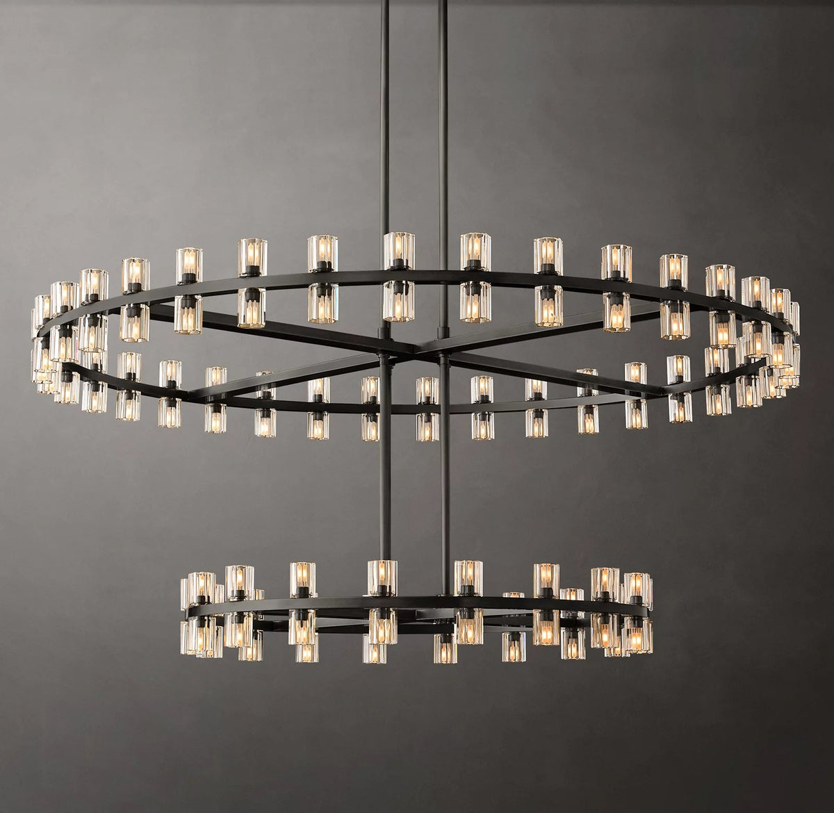 Arcachon Two-Tier Round Chandelier