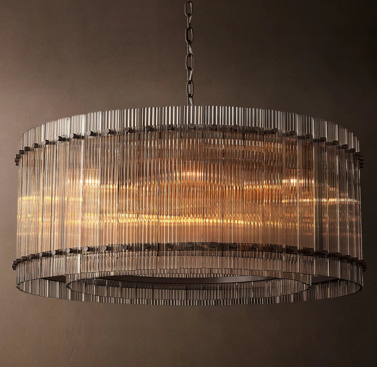 San Marco Modern Glass Round Chandelier