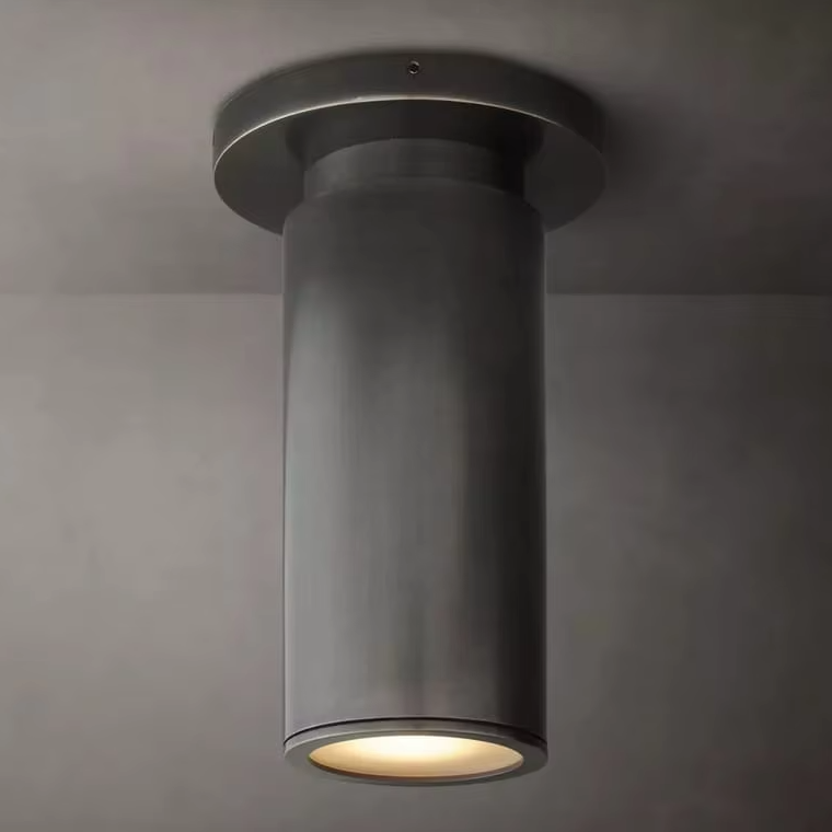 Modern Brass Flush Mount