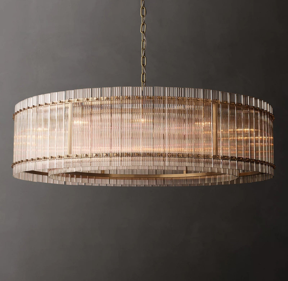 San Marco Modern Glass Round Chandelier