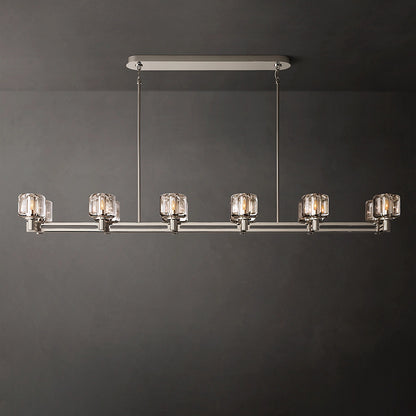 Demaret Double-Tier Linear Chandelier
